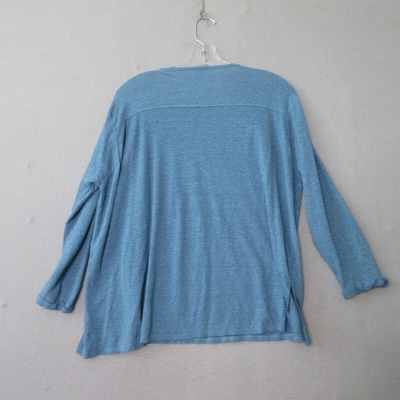 Poetry 100% Linen V Neck Top - Picture 12 of 15